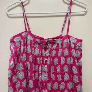 J.crew Block Print Maxi Dress